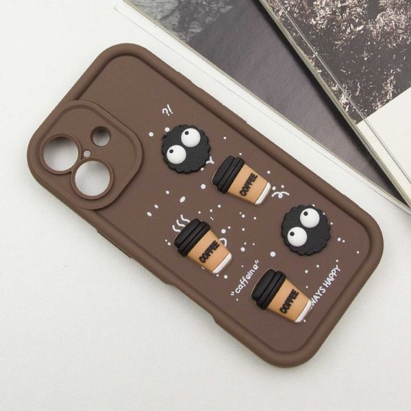 Чохол Toys Case для Apple iPhone 16 Brown/Always Happy 777-02424 фото