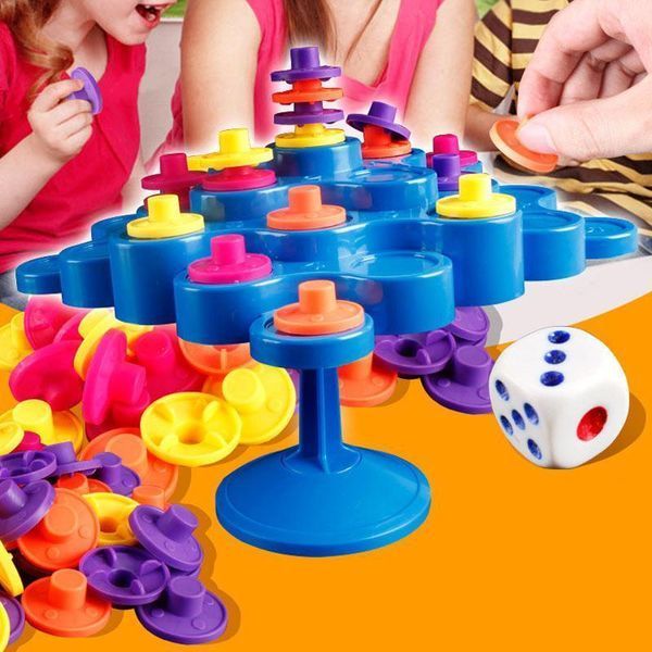 Настольная интерактивная игра Ummi 707-30 Topple Tower Game 656-03386 фото