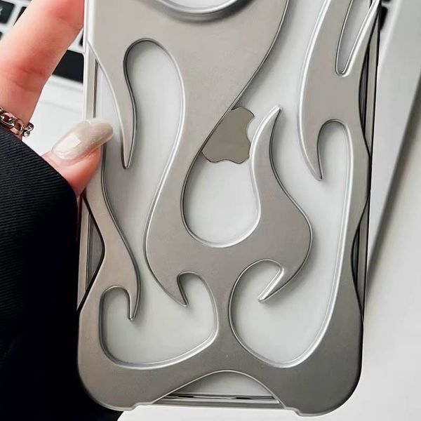 Чехол TPU WinFire для iPhone 14 (6.1") Silver 555-00594 фото