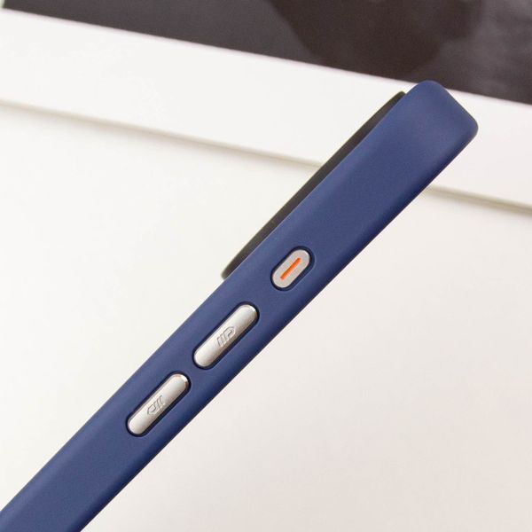 TPU+PC чохол Blueo Skin Friendly Frosted with MagSafe для Apple iPhone 15 Pro Max (6.7") Blue 777-07919 фото