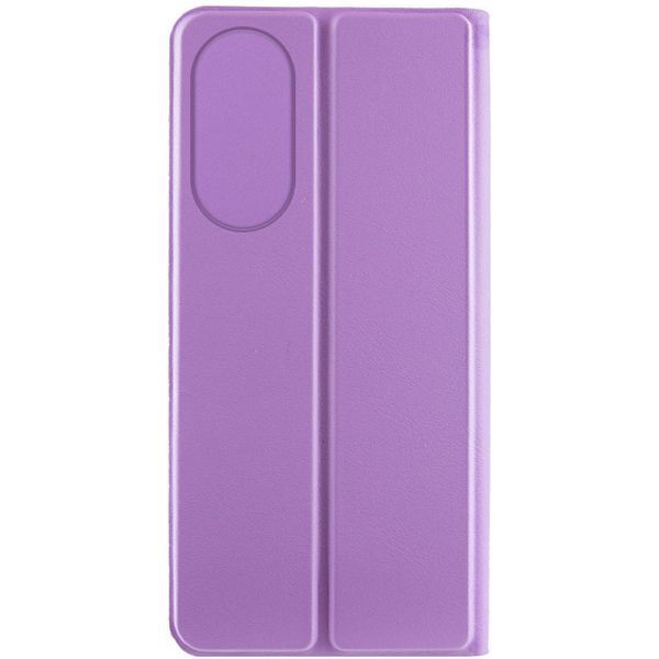 Кожаный чехол-книжка GETMAN Elegant для Oppo A17k Сиреневый 555-01460 фото