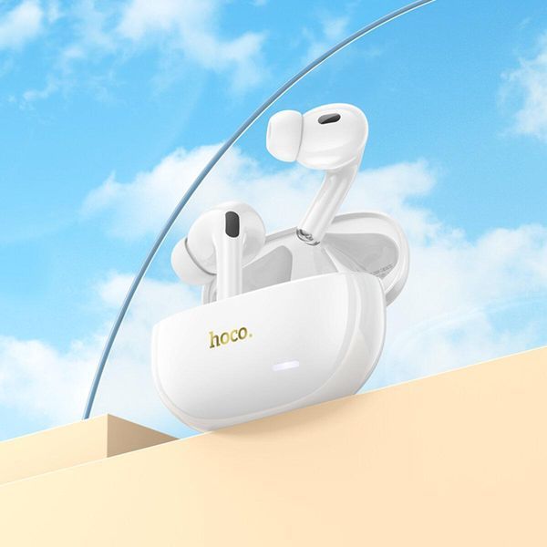 Навушники HOCO EW60 Plus Norman true wireless ANC BT headset White 656-00936 фото