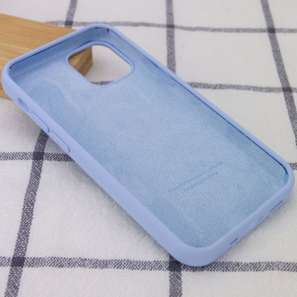 Силиконовый чехол для iPhone 14 Plus Голубой 208-01044 фото