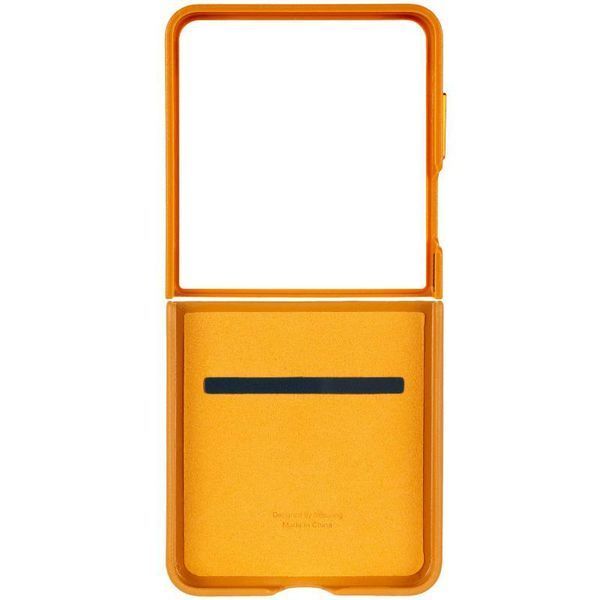 Кожаный чехол Leather Case для Samsung Galaxy Z Flip7 Brown 777-07981 фото
