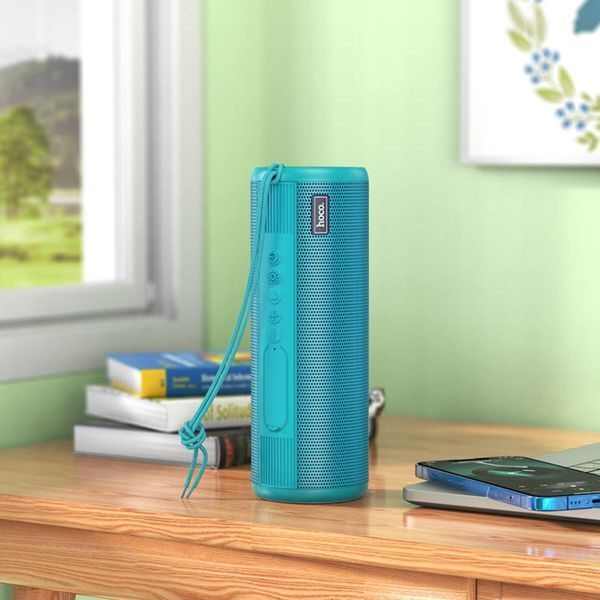 Портативна колонка HOCO HC11 Bora sports BT speaker Peacock Blue 202-00412 фото
