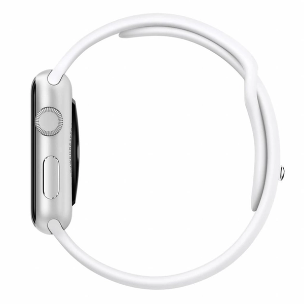 Силіконовий ремінець для Apple Watch 42/44/45/49 мм White 212-00690 фото