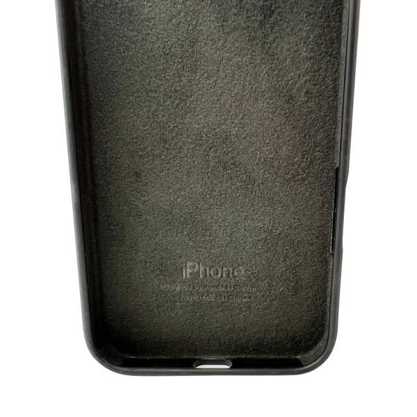 Силиконовый чехол для iPhone 16 Pro Max Black 666-01268 фото