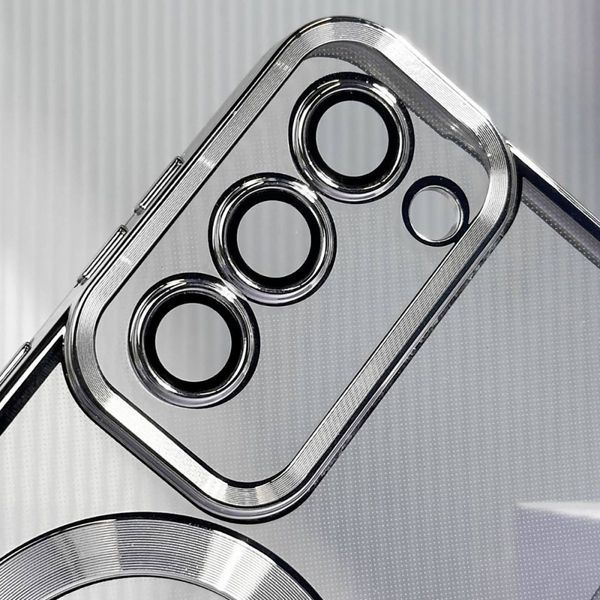 Чохол WAVE Metal Color Case with Magnetic Ring для Samsung Galaxy S26 Ultra Silver 656-08050 фото