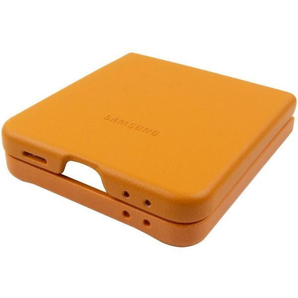Кожаный чехол Leather Case для Samsung Galaxy Z Flip7 Brown 777-07981 фото