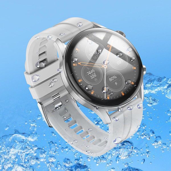Смарт-годинник HOCO Y7 Pro Smart sports watch(call version) Silver 656-02084 фото