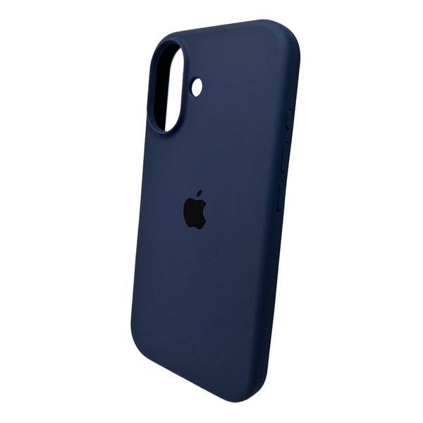 Силіконовий чохол для iPhone 16 Dark Blue 666-01164 фото