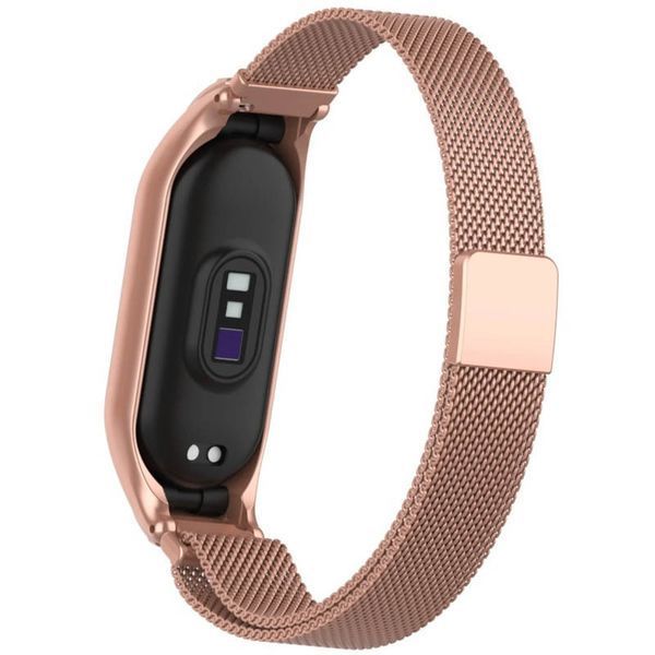 Ремешок Milanese Loop Design для Xiaomi Mi Band 7 Rose Pink 212-01623 фото