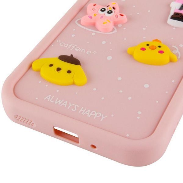 Чохол TPU Toys Case with Ears для Xiaomi Redmi 14C / Poco C75 Light Pink 777-03904 фото