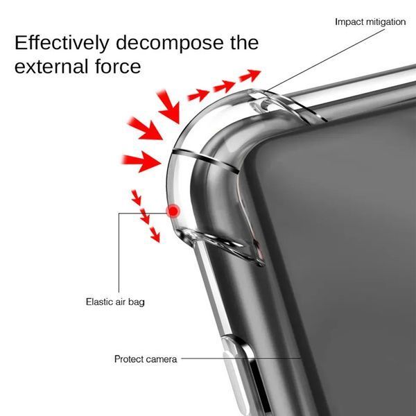 TPU чехол GETMAN Ease усиленные углы Full Camera для Xiaomi 13T / 13T Pro 555-02491 фото