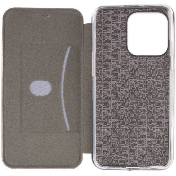 Кожаный чехол-книжка Classy для Xiaomi Redmi Note 14 4G (Europe version) Grey 777-05275 фото