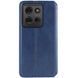 Кожаный чехол-книжка GETMAN Cubic для ZTE Blade A55 4G Синий 555-01610 фото 4