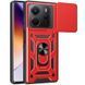 Ударостійкий чохол Camshield Serge Ring для Xiaomi Redmi Note 14 4G (Int. version) Red 777-04287 фото 1