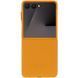 Кожаный чехол Leather Case для Samsung Galaxy Z Flip7 Brown 777-07981 фото 2
