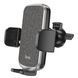 Тримач для мобільного HOCO CA94 Polaris push-type air outlet car holder Black 656-00486 фото 2