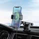 Тримач для мобільного з БЗП HOCO S35 Smart alignment wireless charging car holder Black 656-00539 фото 7
