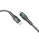 Кабель USB Ridea RC-RL15 RGB Light Type-C to Lightning 30W 1.2m Черный 209-00348 фото 5