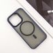 TPU+PC чохол Blueo Skin Friendly Frosted with MagSafe для Apple iPhone 15 Pro Max (6.7") Blue 777-07919 фото 3