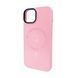 Чехол AG Glass Sapphire MagSafe для iPhone 12/12 Pro Pink 666-02958 фото 1