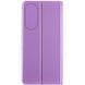 Кожаный чехол-книжка GETMAN Elegant для Oppo A17k Сиреневый 555-01460 фото 8