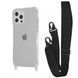 Чехол WAVE Clear Case With Strap для Iphone 12 Pro Max Black 208-05208 фото 1