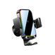 Тримач для мобiльного Baseus Halo Electric Wireless Charging Car Mount 15W Black 656-00427 фото 4