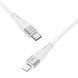 Кабель Proove Soft Silicone Type-C to Lightning 27W (1m) white 656-02589 фото 3