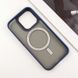 TPU+PC чохол Blueo Skin Friendly Frosted with MagSafe для Apple iPhone 15 Pro Max (6.7") Blue 777-07919 фото 6