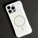 Чохол Glass Matte Aromatherapy Metal Magnetic для iPhone 16 Pro White 214-02360 фото 1