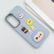 Чохол TPU Leather Toys для Samsung Galaxy A36 5G Labubu / Blue 555-00917 фото 3