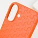 Чехол TPU Weaving для iPhone 16 (6.1") Orange 555-00325 фото 5