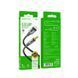 Аудиокабель BOROFONE BL19 iP to 3.5mm male, TPE, 1m, Black 6941991108327 фото 2
