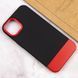 Чохол TPU+PC Bichromatic для Apple iPhone 13 (6.1") Black / Red 555-03991 фото 4
