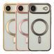Чехол TPU Metallic Chrome Full Camera with Magsafe для iPhone 17 Air Chrome Rose 214-04614 фото 2