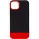 Чохол TPU+PC Bichromatic для Apple iPhone 12 Pro Max (6.7") Black / Red 555-03941 фото 1
