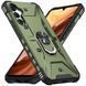 Ударопрочный чехол Pathfinder Ring для Samsung Galaxy A34 5G Army Green 777-07869 фото 2