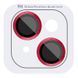 Захисне скло Metal Classic на камеру для Apple iPhone 15 (6.1") / 15 Plus (6.7") Red 204-00432 фото 1