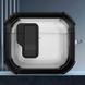 Футляр противоударный Locking Button для наушников Airpods 3 Black 203-00411 фото 2