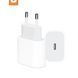Мережевий зарядний пристрій WUW C125 USB-C port 3A PD 20W Білий 209-00012 фото 3