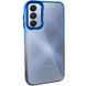 Чехол TPU+PC Fresh sip series для Samsung Galaxy A24 4G Черный / Синий 777-06591 фото 1