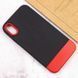 Чехол TPU+PC Bichromatic для Apple iPhone X / XS (5.8") Black / Red 555-03891 фото 4