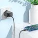 Мережевий зарядний пристрій з кабелем HOCO CS22A Value single port PD30W charger set(Type-C to Type-C) Black 209-00365 фото 7