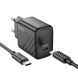 Мережевий зарядний пристрій з кабелем HOCO CS22A Value single port PD30W charger set(Type-C to Type-C) Black 209-00365 фото 5