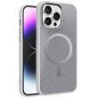 Чохол TPU+PC Carbon Mirage with MagSafe для Apple iPhone 15 Pro Grey 214-03382 фото
