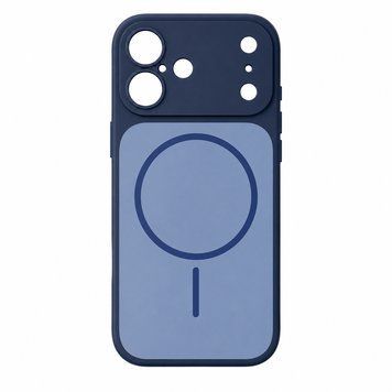 Чохол Silicone Creative Variation Case MAG COVER дизайн 17 Pro для Apple iPhone 17 Dark Blue 666-05315 фото