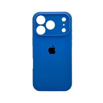 Силиконовый чехол с закрытой камерой для iPhone 17 Pro Surf Blue 666-04268 фото